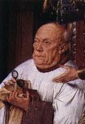 Jan Van Eyck kaniken van der paeles madonna oil